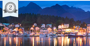 Sitka at night