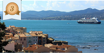 Azamara in St. Tropez