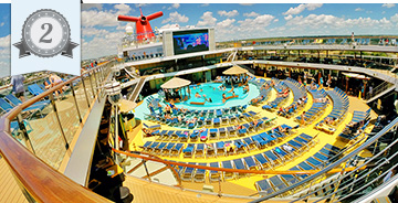 Lido deck